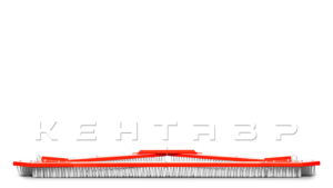 Щётка для газона треугольная TOSS A — 1800