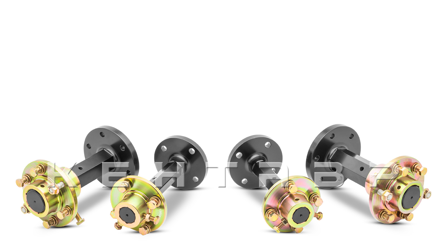 Проставки 4 шт. (перед,зад) для расширения колеи к Кентавр KA Т-244 | Т-344