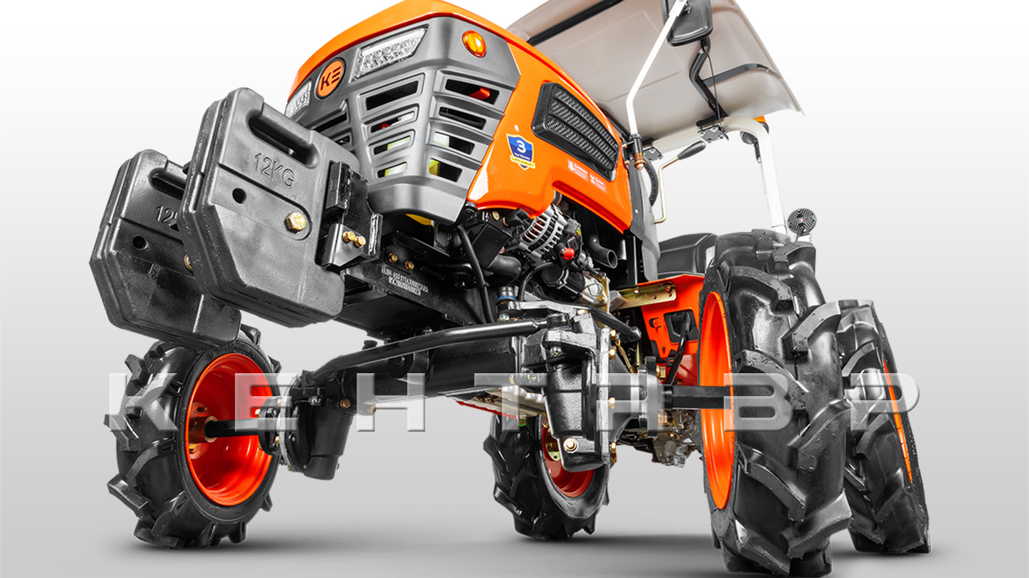 Проставки 4 шт. (перед,зад) для расширения колеи к Кентавр KA Т-244 | Т-344