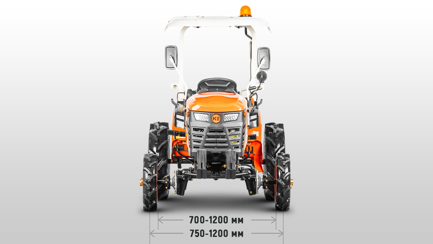 Трактор Кентавр Т-4K MASTER 9+3 (Perkins) STD agri 5,00-12 / 8,00-16 0