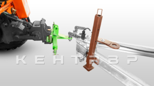 Прицеп Flagman | Флагман ПТТ — 0,5-0,7 с ПТС к мини-трактору (универсальный)
