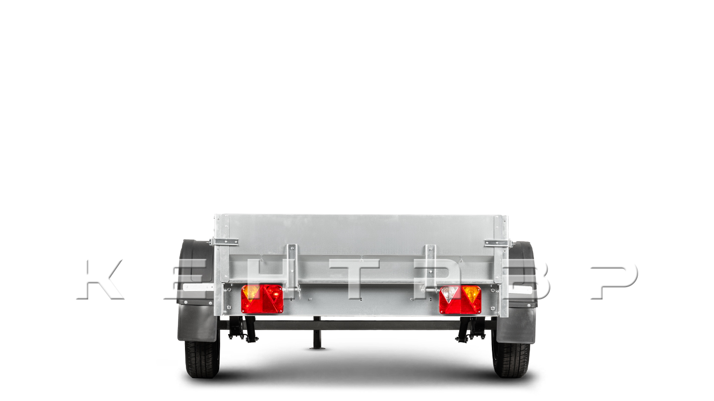 Прицеп Flagman | Флагман ПТТ — 0,5-0,7 с ПТС к мини-трактору (универсальный)