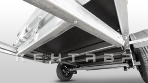 Прицеп Flagman | Флагман ПТТ — 0,5-0,7 с ПТС к мини-трактору (универсальный)