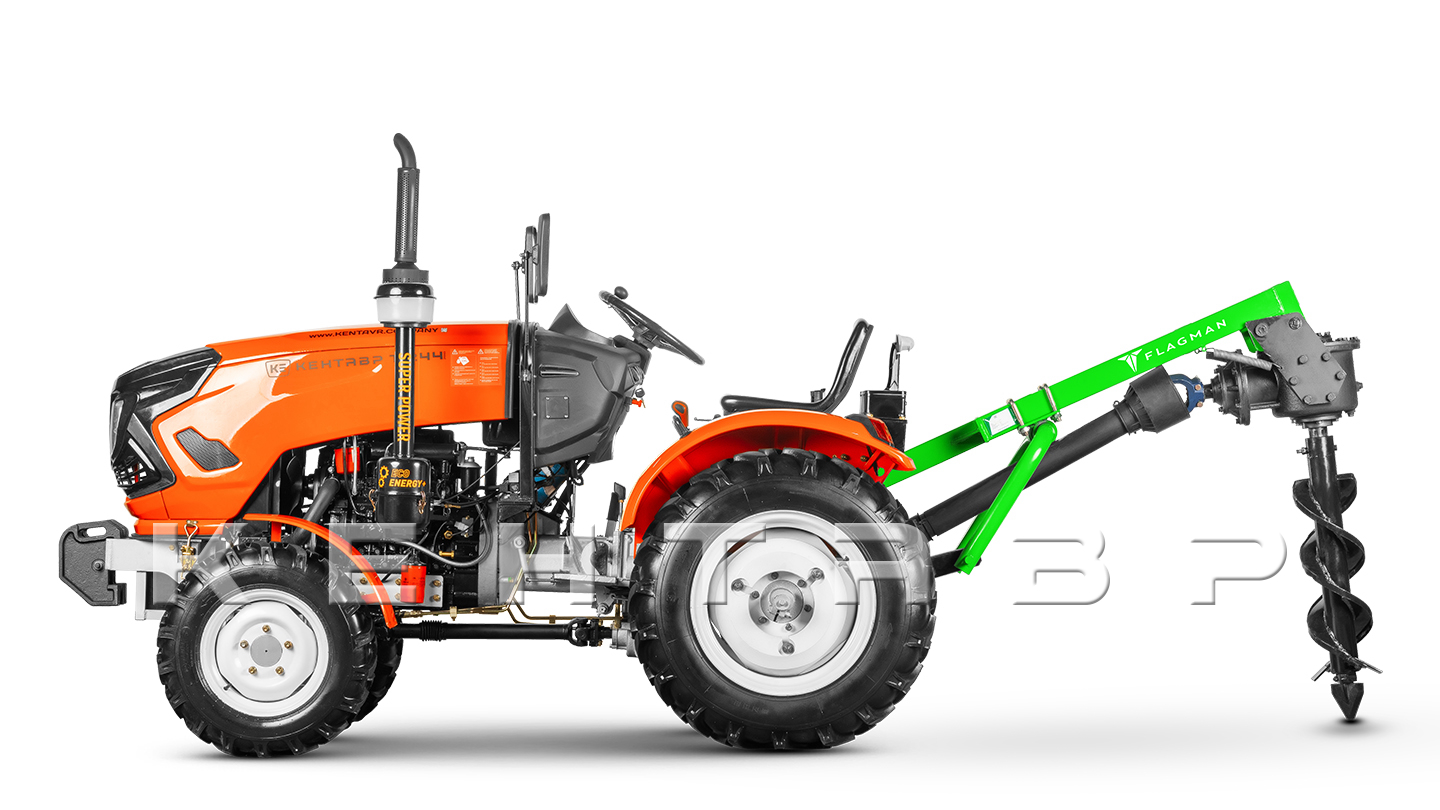 Земляной бур Flagman | Флагман M2 20/40 + (кардан 90см/6х8/усиленный/с предохранительная муфтой)